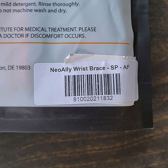 NWT NeoAlly® Wrist & Forearm Compression Sleeves Pair size S - Picture 7 of 14